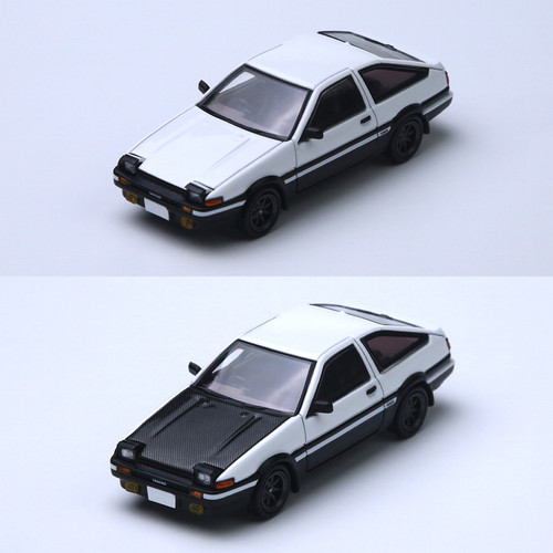 ATS 1:64 丰田toyota AE86 头文字D 藤原豆腐店 合金汽车模型收藏