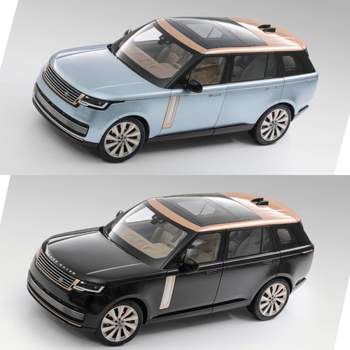 LCD 1:18 路虎揽胜Range Rover SV 尊荣创世长轴版合金全开车模黑