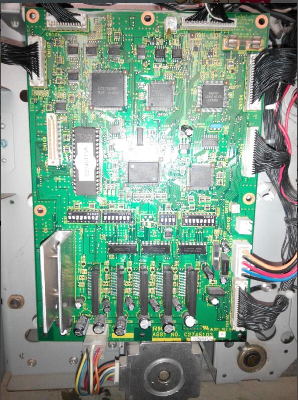 理光DX2432 2433主板维修基士得耶6202 6203主控