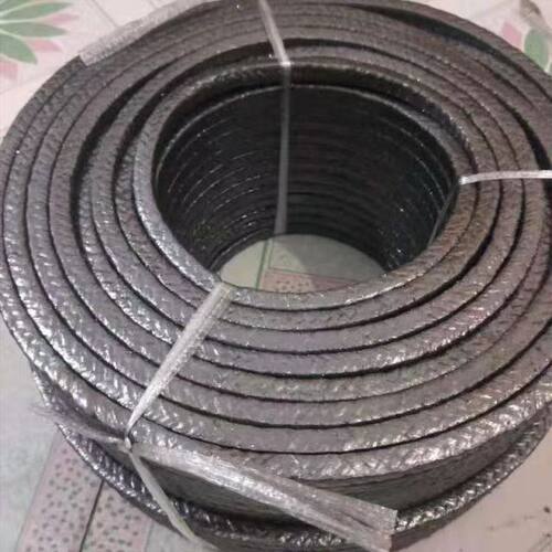 耐高温水泵填料编织高压石棉盘根  耐火阻燃纤维石棉油浸盘根