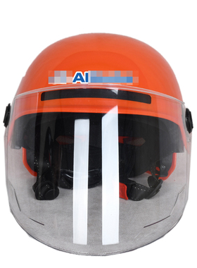 25新款淘宝闪购橙色夏盔外卖安全头盔舒适夏季透气防风夏款透气