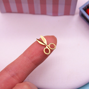 迷你娃屋食玩微缩剪刀模型bjd袖 珍场景道具 珍家居用品dollhouse袖