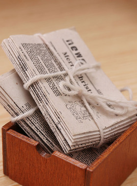 dollhouse袖珍迷你报纸一捆ob11摆件bjd报刊模型diy手工娃屋配件