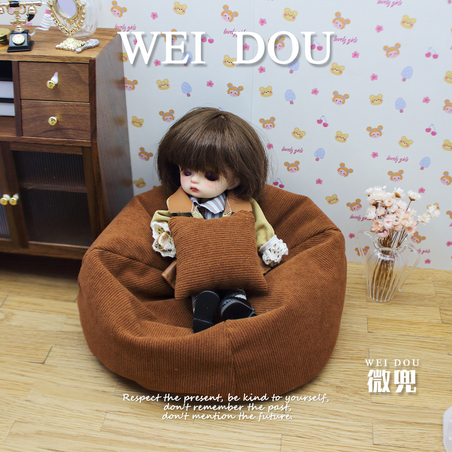 6分bjd娃用懒人沙发微缩豆包沙发12分迷你桌面摆件ob11场景配件,玩具/童车/益智/积木/模型,家居/生活场景,淘宝优惠券,粉丝福利购,淘宝优惠卷