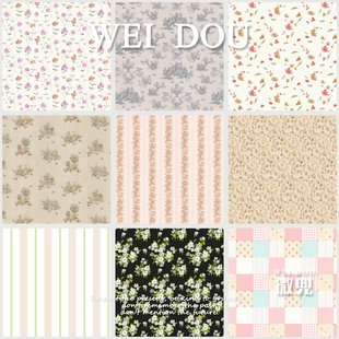 娃屋墙纸bjd过家家背景纸6分场景娃用贴纸12分不干胶小布拍摄壁纸