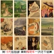夏目友人帐日复古海报经典 动漫日漫牛皮纸画房间墙面装 饰墙贴画