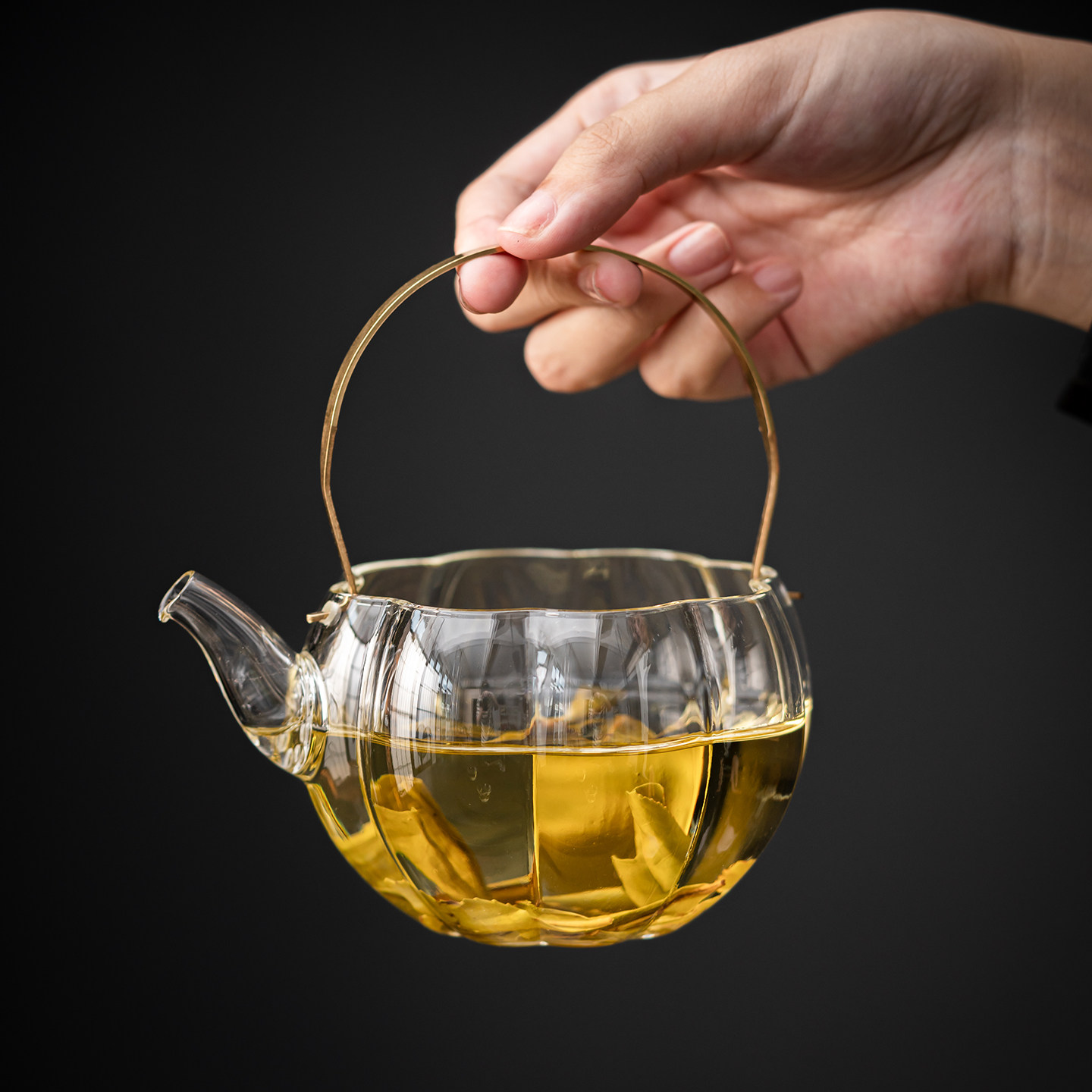 尚器 花边玻璃公杯壶提梁花茶壶高透女士精致玻璃茶壶绿茶泡茶壶,餐饮具,茶壶,淘宝优惠券,粉丝福利购,淘宝优惠卷