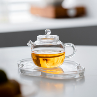透明耐热玻璃壶小泡茶壶煮茶壶家用花茶壶加厚过滤功夫茶具单壶