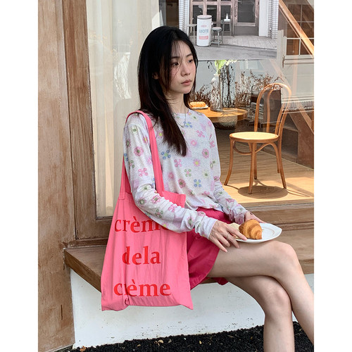 韩系设计感上衣小众长袖