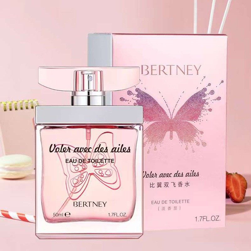 正品贝尔兰妮比翼双飞香水50ml淡香女士花果香调持久清新优雅约会