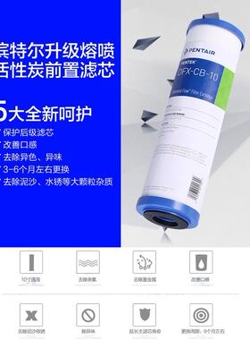 滨特尔爱惠浦PP棉芯活性炭复合前置滤芯DFX-CB-10 5 抑垢增加口感