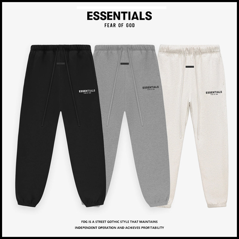 ESSENTIALS复线运动束脚裤
