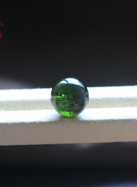 天然碧玺绿碧圆珠隔珠