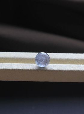 紫灰色碧玺单珠散珠11.5MM多宝手链DIY配珠