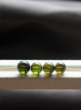天然碧玺棕绿色净体到接近净体