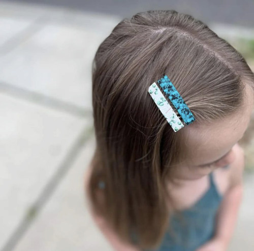 力荐 手工ins同款出口闪布发夹不生锈 叠戴混搭打底多用不生锈(5)