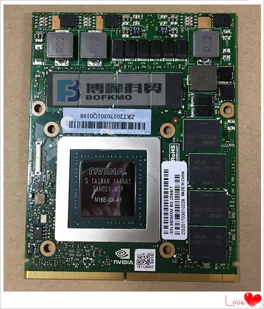 DELL 外星人 GTX980M 显卡板 0G6RM3 N16E-GX-A1 8G显卡
