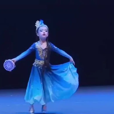 新疆舞蹈演出服儿童维吾族少儿表演古丽维族女童少数民族舞蹈服装
