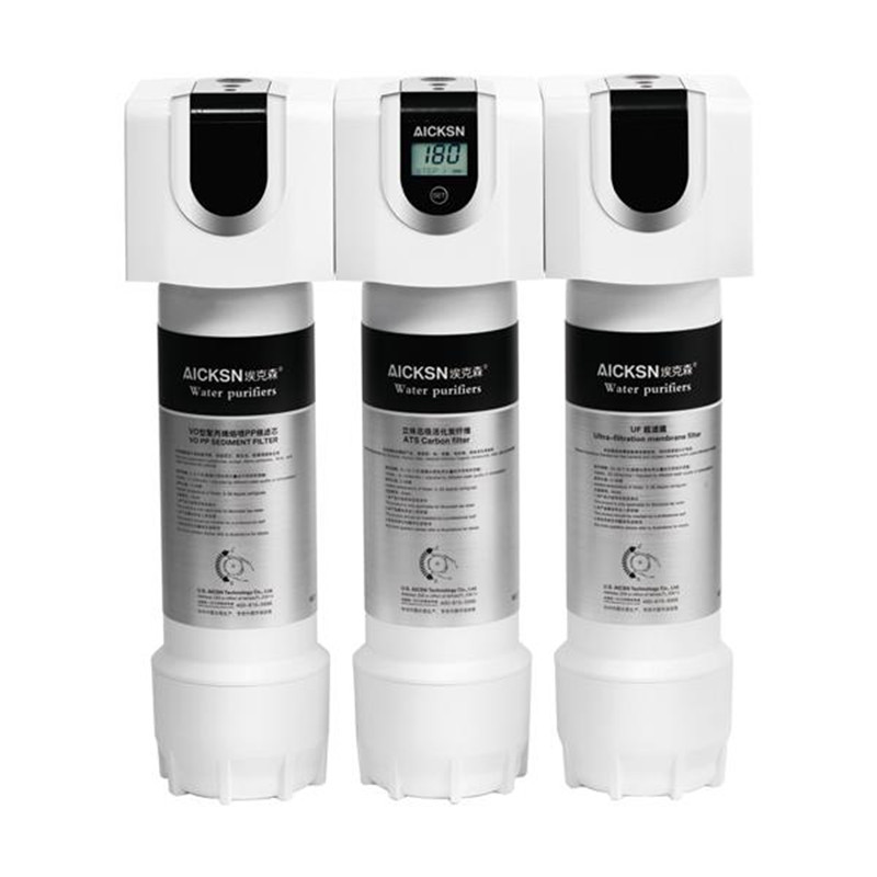 美国AICKSN埃克森家用厨房净水器 超滤净水机H3-U03D末端净水器