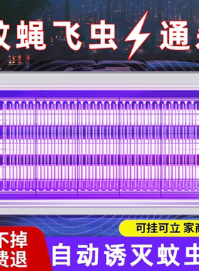 灭蚊灯灭蝇灯家用室内餐厅饭店商铺用挂墙捕蚊抓苍蝇驱蚊灭蚊神器