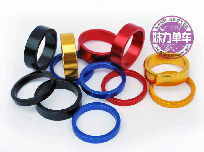 Ultralight Road vehicle Mountain bike aluminium alloy Fork washer Pad ring Standpipe handle Stem gasketin the Bike/Riding equipment/Parts and Accessories , Bicycle Parts/Fitting , More parts/Fitting  category - from Buy2taobao.com to provide professional Taobao agent buy service