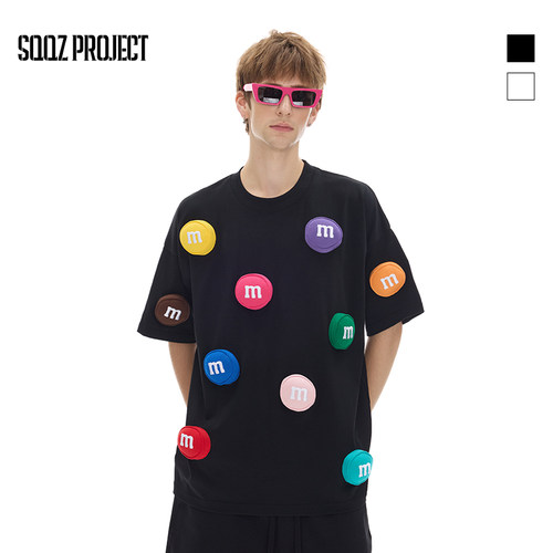 SQQZ300G原创正品MM豆圆领短袖