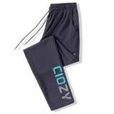 Мужские летние тонкие весенние повседневные брюки для отдыха, шелковые быстросохнущие универсальные трендовые штаны, свободный крой