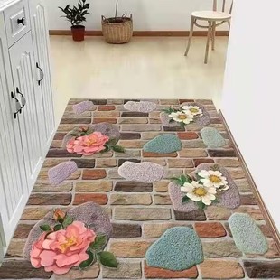 硅胶厨房地垫入户门脚垫客厅门垫玄关入户门脚垫过道卫生间吸水垫