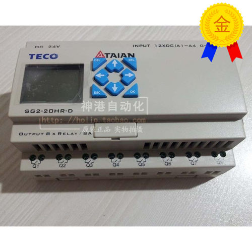 原装台安SG2-20HR-AC /12HR /10HR-D  DC-A AC微型控制器 台安PLC - 封面