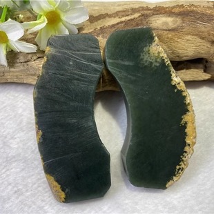 析木河磨玉原石原料吊坠手把件手镯手串和田玉黄白老玉岫玉籽料