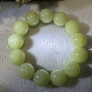 和田玉黄白老玉手串析木河磨玉手链手把件手镯吊坠挂件原石摆件岫