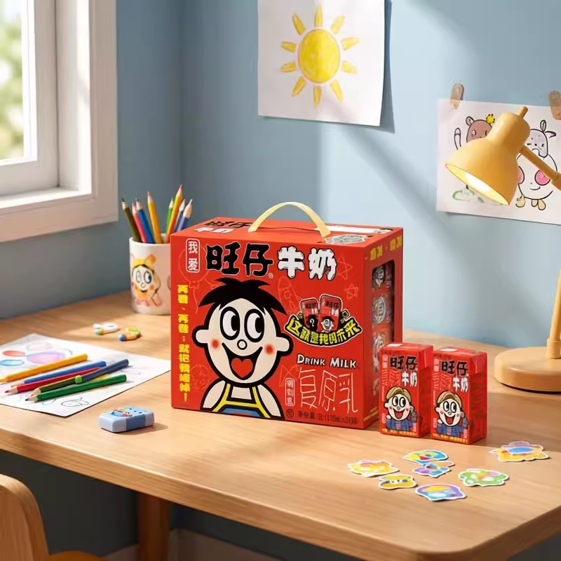旺旺旺仔牛奶职业版早餐奶礼盒图片