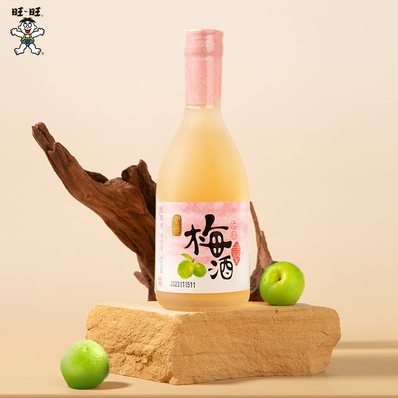 旺旺 雪姬本格梅酒355ml青梅果酒日式酒女生酒纯酿梅酒 单瓶