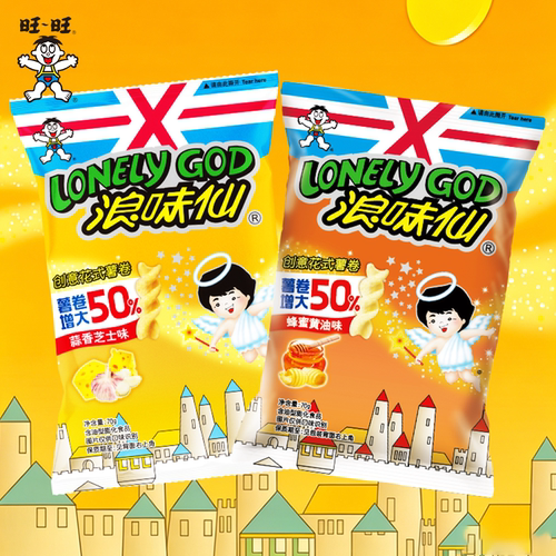 旺旺浪味仙膨化薯卷下单立减
