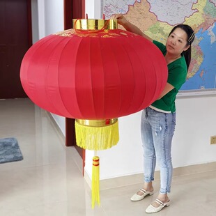 钢丝宫灯新款晶鑫宫灯40寸双龙钢丝灯笼深圳市政挂路灯杆专用灯笼