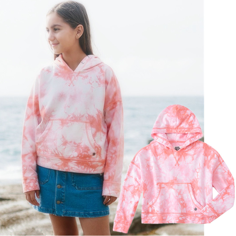 外贸童装女童春款卫衣7/16岁校服