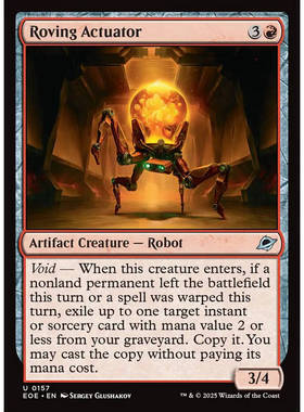 【北境卡牌】万智牌 自走促动械 Roving Actuator EOE 英文 银
