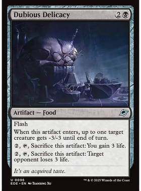 【北境卡牌】万智牌 可疑佳肴 Dubious Delicacy EOE 英文 银