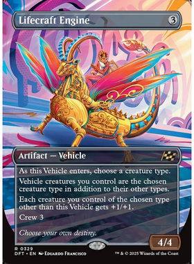 【北境卡牌】万智牌 铸生引擎Lifecraft Engine DFT英文异画平/闪