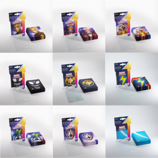 【北境卡牌】GAMEGENIC正版漫威主题卡套PTCG万智牌套蜘蛛侠美队