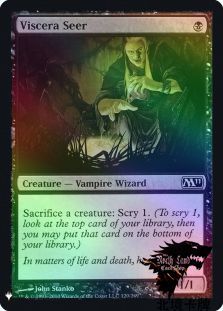 【北境卡牌】万智牌 神秘 MB1 Viscera Seer 拽脏预言师 英 铁
