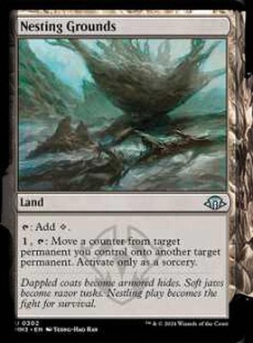 万智牌 摩登新篇3 MH3 筑巢栖地 Nesting Grounds 中英文日印平银