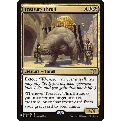 【北境卡牌】万智牌 宝库索尔兽 Treasury Thrull LIST 英文平卡