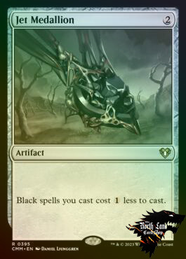 万智牌黑玉徽章英文平闪CMM