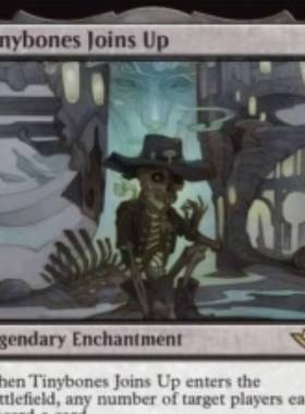 万智牌 光雷驿镖客 OTJ 细骨入伙 Tinybones Joins Up 中英平卡金