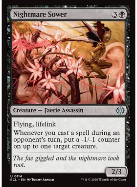 【北境卡牌】万智牌 ECL 播魇客 Nightmare Sower 英文平/闪卡 银
