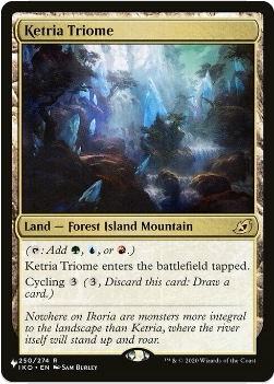 【北境卡牌】万智牌 克崔亚群系 Ketria Triome LIST 英文平卡 金