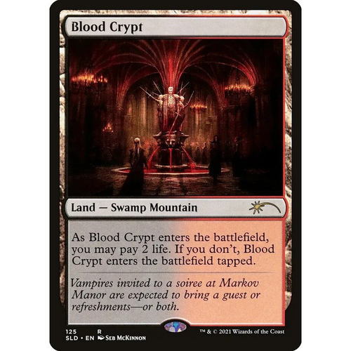 【北境卡牌】万智牌 血腥墓穴 Blood Crypt SLD 英文平卡 金