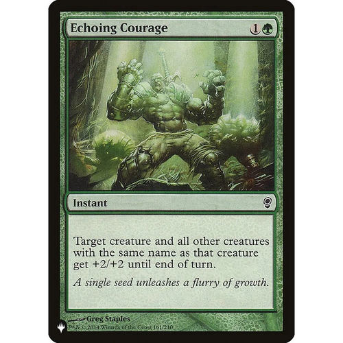 【北境卡牌】万智牌 勇气回响 Echoing Courage List 英文平卡 铁