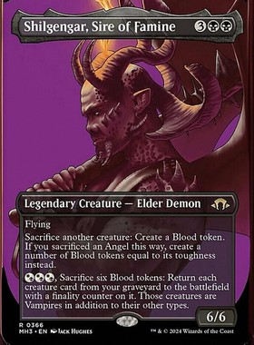 万智牌 摩登新篇3 MH3 饥馑君父席更格 Shilgengar中英日印扩画平